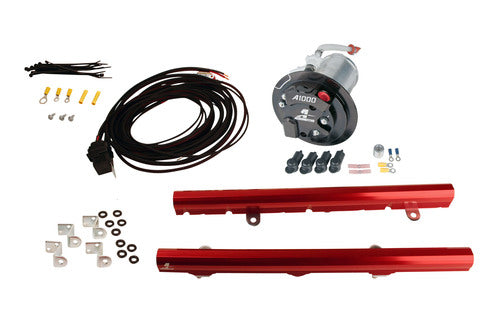 Aeromotive System 18673 A1000 14115 LS3 Rails 16307 Wire Kit & Misc. Fittings (10-11 Camaro) 17192