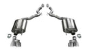 CORSA 3" AXLEBACK EXHAUST SPORT SOUND POLISHED (2018+ MUSTANG GT CONVERTIBLE NO VALVE) 21050