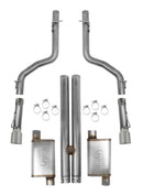 HOOKER BLACKHEART CAT-BACK EXHAUST SYSTEM (05-10 CHARGER/MAGNUM/300 6.1L) 70502313-RHKR