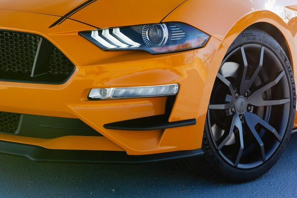 CLASSIC DESIGN CONCEPTS OUTLAW FRONT BUMPER WINGLETS (2018+ MUSTANG)