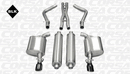 CORSA SPORT CATBACK EXHAUST BLACK (05-10 CHARGER R/T) 14177BLK