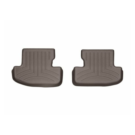 WEATHERTECH REAR FLOORLINERS PAIR COCOA (15+ FORD MUSTANG)