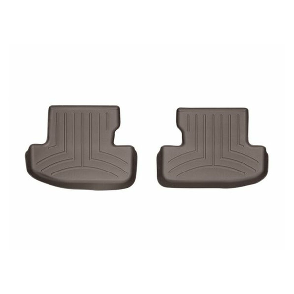 WEATHERTECH REAR FLOORLINERS PAIR COCOA (15+ FORD MUSTANG)