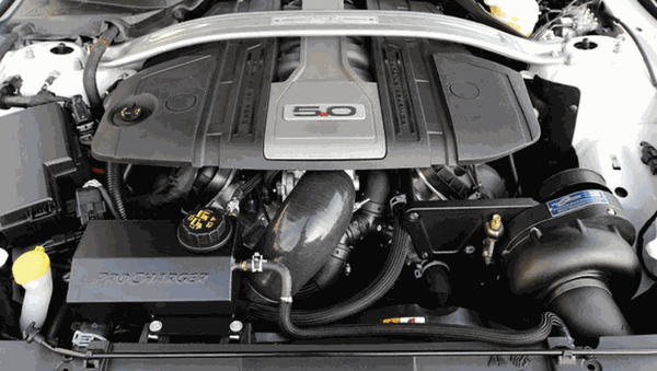 PROCHARGER STAGE II INTERCOOLED TUNER KIT W/FACTORY AIR BOX (2018-2021 MUSTANG GT) 1FW603-SCI