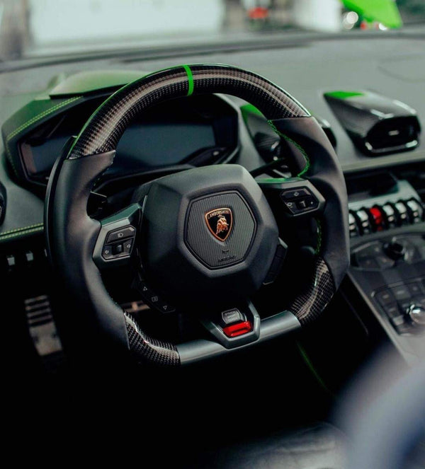 Lamborghini Huracan Carbon Fiber Steering Wheel 2015-2021