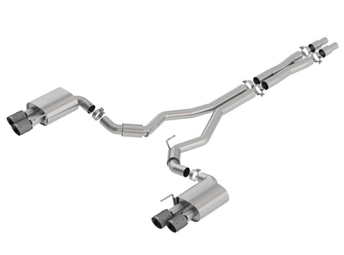 BORLA CAT-BACK EXHAUST S-TYPE (18-20 MUSTANG GT) 140745CFBA