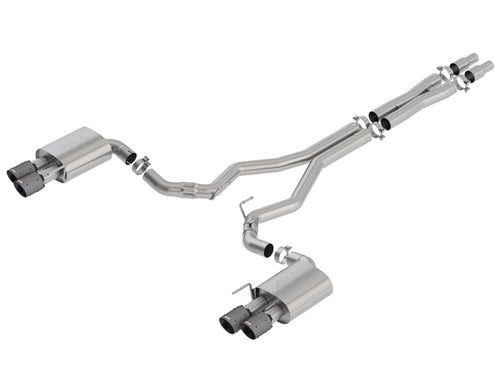 BORLA CAT-BACK EXHAUST ATAK (18-20 MUSTANG GT) 140746CFBA