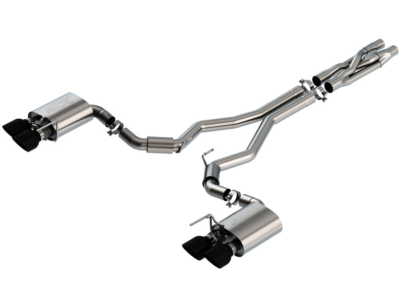 BORLA CAT-BACK EXHAUST ATAK (20-21 SHELBY GT500)