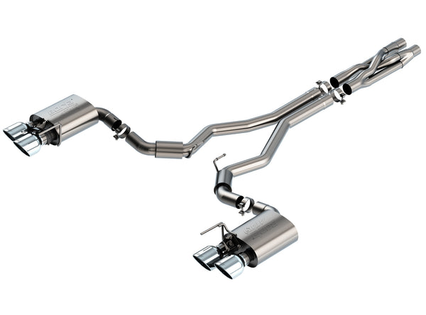 BORLA CAT-BACK EXHAUST ATAK (20-21 SHELBY GT500)