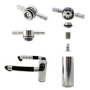 UPR PRODUCTS PLUG N PLAY SC OIL CATCH CAN SATIN (15+ MUSTANG 2.3 ECOBOOST) 5028-112