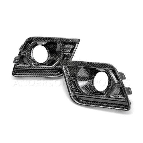 Anderson Composites Carbon Fiber Fog Light Cover (14-15 Camaro Z28) AC-FLS14CHCAM-Z28