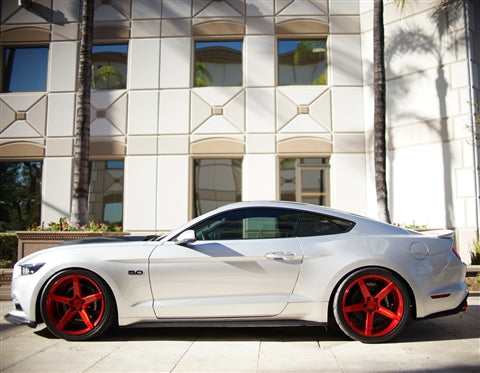 ROCKER PANELS CARBON FIBER (2015+ MUSTANG)