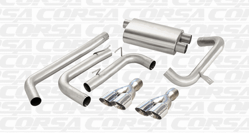 Corsa 3" Cat-Back Exhaust Sport Polished (98-02 Camaro SS/Z28 LS1) 14143