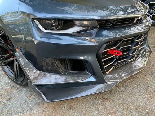 Anderson Composites Carbon Fiber Front Bumper Canards Type LE (2017+ Camaro ZL1 LE) AC-FBC17CHCAMZL-LE