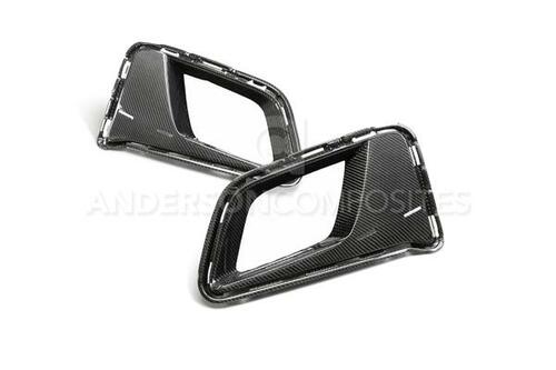 Anderson Composites Carbon Fiber Front Bezels Pair Type LE (2017+ Camaro ZL1 1LE) AC-ADB17CHCAMZL-LE