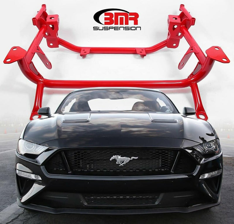 BMR DRAG RACING K-MEMBER RED (2015-2020 MUSTANG)