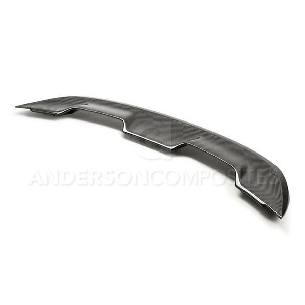 ANDERSON COMPOSITES CARBON FIBER TYPE OE GT500 REAR SPOILER (2015-2021 MUSTANG/GT500)