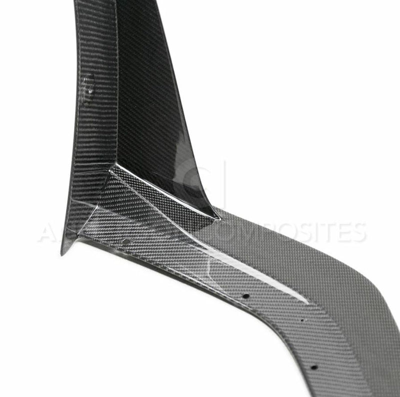 ANDERSON COMPOSITES CARBON FIBER FRONT SPLITTER WICKERS (2020-2021 SHELBY GT500)