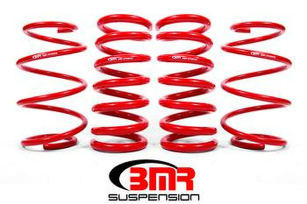 BMR DRAG LOWERING SPRINGS SET OF 4 MINIMUM DROP FRONT (2015-2021 MUSTANG)