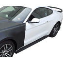ANDERSON COMPOSITES CARBON FIBER GT350 STYLE ROCKER PANEL SPLITTER (15-19 MUSTANG) AC-SS15FDMU-GR