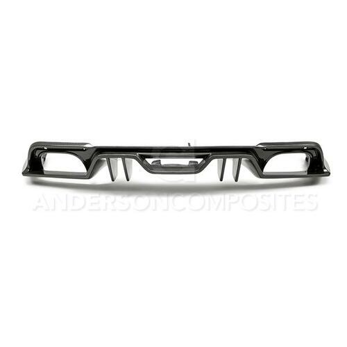 ANDERSON COMPOSITES REAR VALANCE TYPE-AR CARBON FIBER (2018-2021 MUSTANG GT/ECO) AC-RL18FDMU-AR
