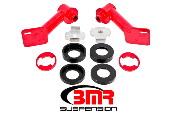 BMR CRADLE BUSHING LOCKOUT KIT RED (2015-2021 MUSTANG)