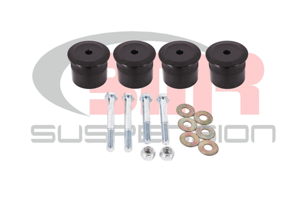 BMR REAR DIFFERENTIAL BUSHING KIT BLACK (2015-2021 MUSTANG)