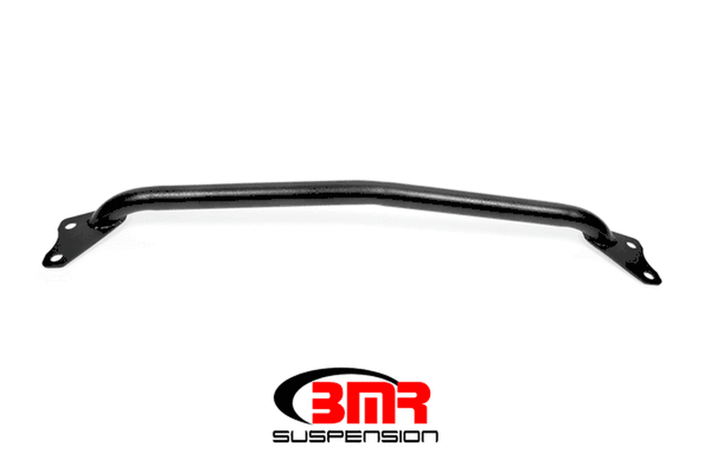 BMR FRONT BUMPER SUPPORT BLACK (2015-2021 MUSTANG)