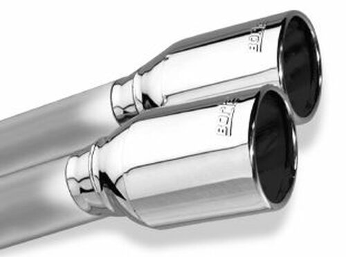 BORLA ATAK CATBACK EXHAUST W/O ACTIVE VALVES POLISHED (2018+ MUSTANG GT) 140746