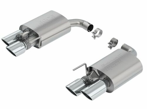 BORLA S-TYPE AXLE-BACK EXHAUST W/ACTIVE VALVES (2018+ MUSTANG GT) 11951