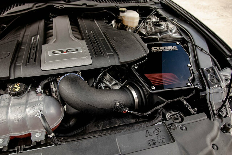 CORSA COLD AIR INTAKE CLOSED BOX OILED FILTER (2018+ MUSTANG GT)