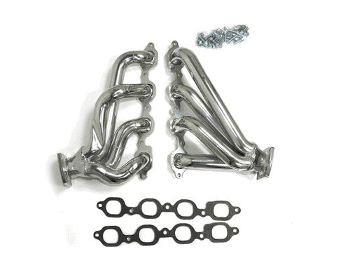 JBA PERFORMANCE 1-3/4" SHORTY HEADERS SILVER CERAMIC (16-19 CAMARO SS) 1818SJS