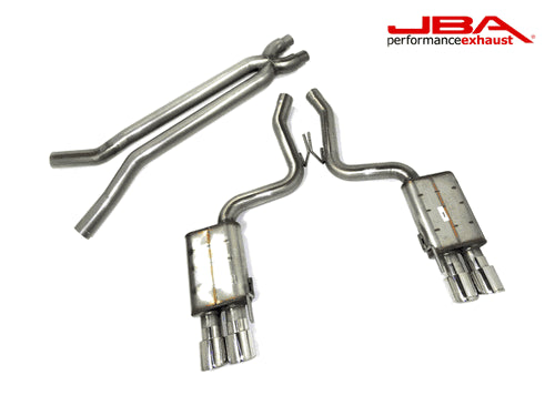 JBA PERFORMANCE 2.5"-3" CATBACK EXHAUST W/X-PIPE (2018-2022 MUSTANG GT) 40-2647