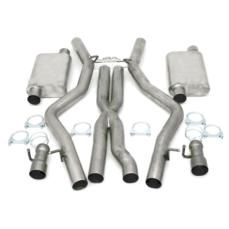 JBA PERFORMANCE 3" DUAL EXHAUST SYSTEM (08-14 CHALLENGER SRT8 6.1/6.4L) 40-1665