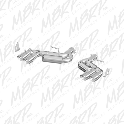 MBRP XP SERIES AXLE-BACK EXHAUST (2016+ CAMARO V8 6.2L) S7036409