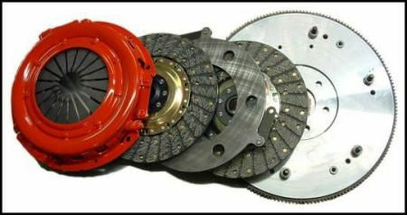 MCLEOD RXT TWIN DISC CLUTCH WITH ALUMINUM FLYWHEEL (18-21 MUSTANG GT) 6333825M