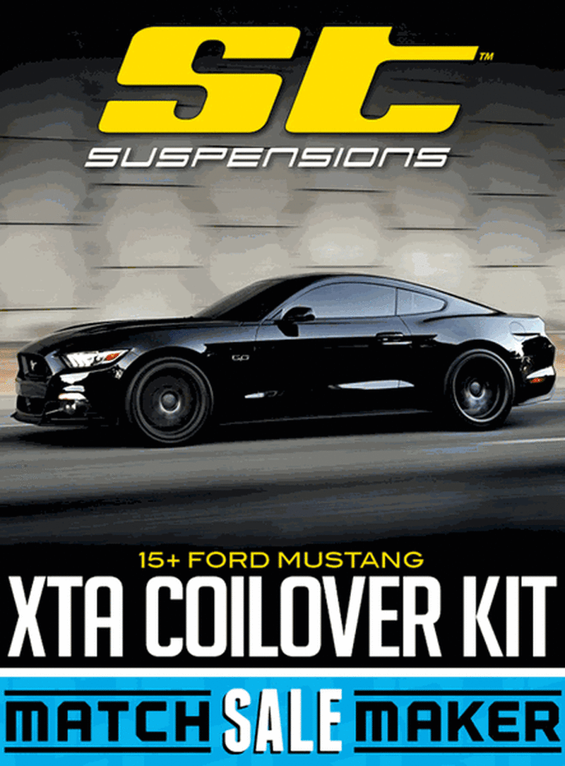 ST SUSPENSION XTA ADJUSTABLE COILOVERS (2015-2020 MUSTANG)