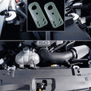 UPR PRODUCTS RADIATOR HOLD DOWN KIT BILLET POLISHED (15-20 MUSTANG) 1056-14