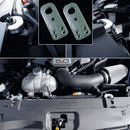 UPR PRODUCTS RADIATOR HOLD DOWN KIT BILLET SATIN (15-20 MUSTANG) 1056-13