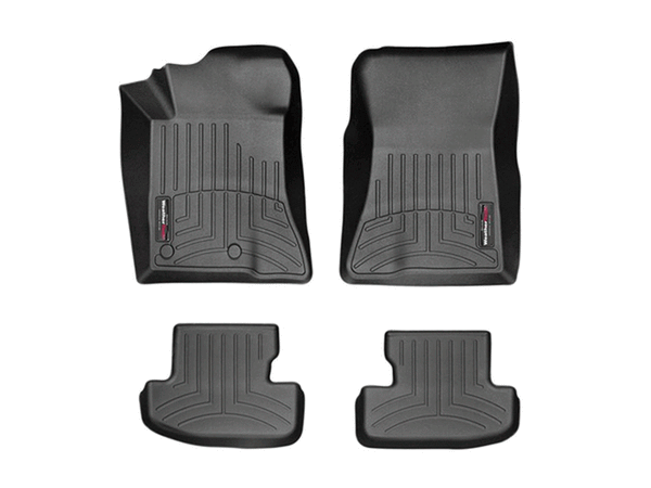 WEATHERTECH FRONT & REAR FLOOR LINER SET BLACK (2015+ MUSTANG)